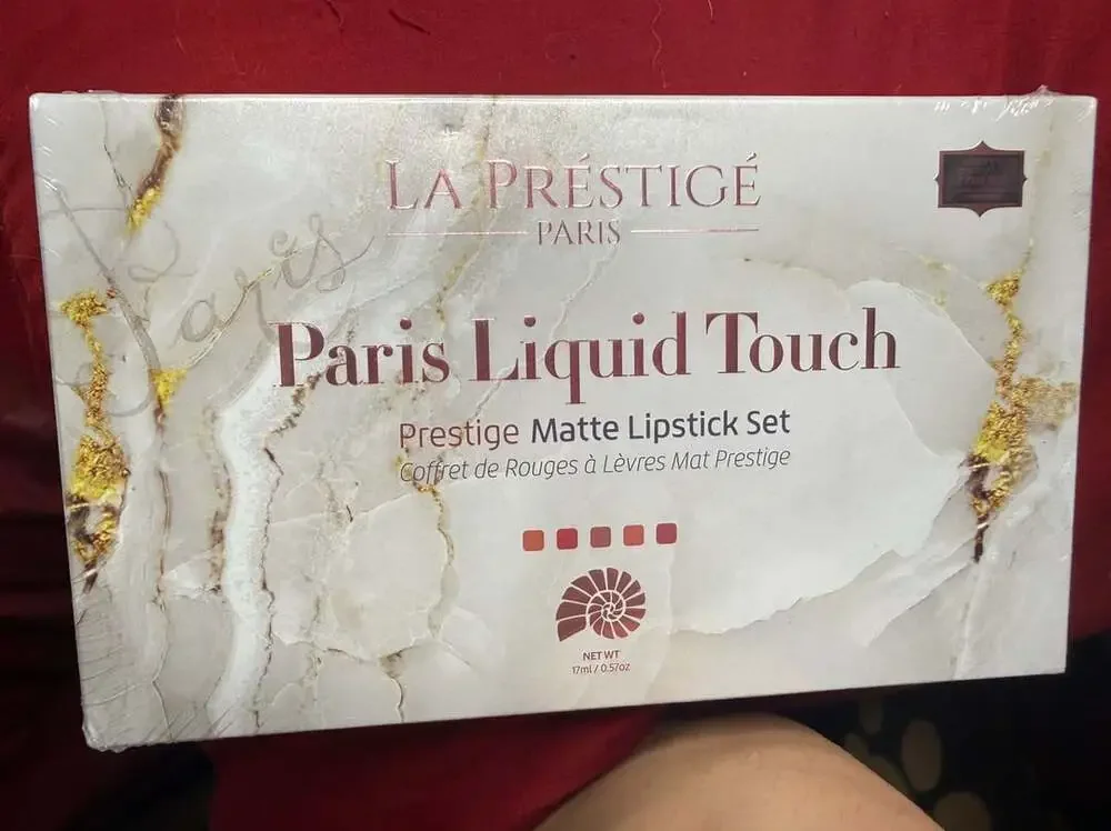 La Prestige Paris Liquid Touch Prestige Matte Lipstick Set